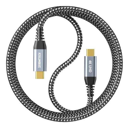 Amazon.co.jp: ZeroneTeck USB-C 映像出力対応ケーブル 1M【20Gbps高速